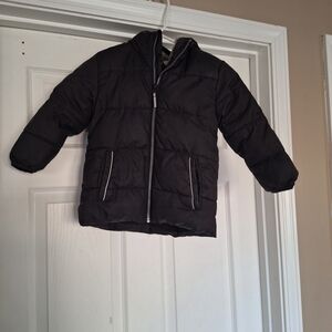 Wonder Nation Black Puffer Jacket for Kids